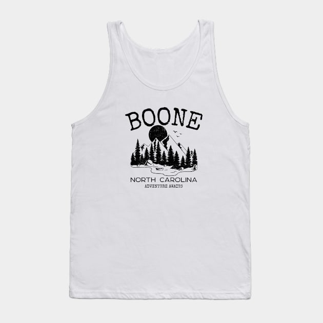 Boone, North Carolina Tank Top by Mountain Morning Graphics